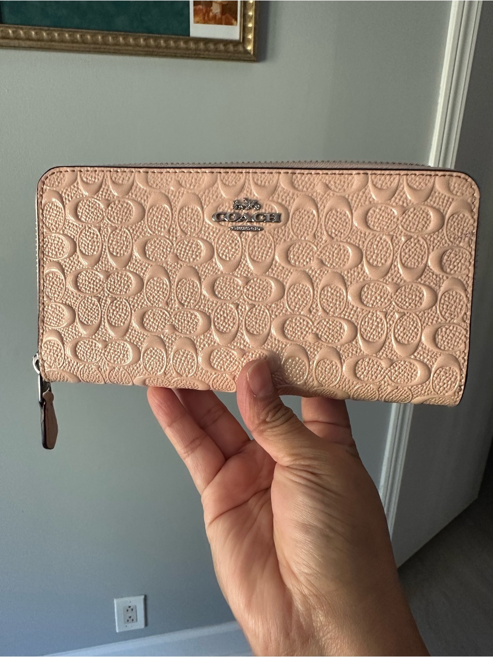 Coach Accordion Zip Wallet